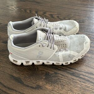 On cloud running shoes